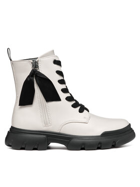 Geox Geox Stivali J Junette Girl J36HVG 000BC C1M9B S Écru