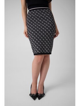 Guess Guess Spódnica mini 179008 Czarny Classic Fit