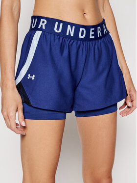 Under Armour Under Armour Αθλητικό σορτς Ua Play Up 2-in-1 1351981 Σκούρο μπλε Loose Fit