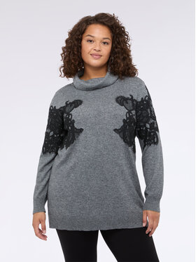 Fiorella Rubino Fiorella Rubino Maglione M697L008078N013 Grigio Regular Fit