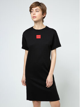 Hugo Hugo Kasdieninė suknelė Neyle 50456013 Juoda Relaxed Fit