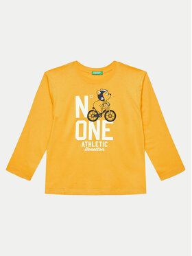 United Colors Of Benetton United Colors Of Benetton Блузка 3I1XG10FL Жовтий Regular Fit