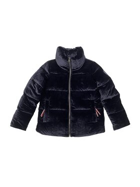 Tommy Hilfiger Tommy Hilfiger Kurtka puchowa KURTKA DAMSKA VELVET DOWN PUFFER Czarny Regular Fit
