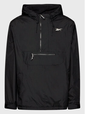 Reebok Anorak Jakna Vector HG8932 Crna Relaxed Fit