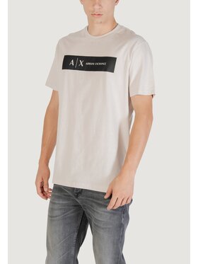 Armani Exchange Armani Exchange T-Shirt XM001425 AF10361 Beżowy Casual Fit