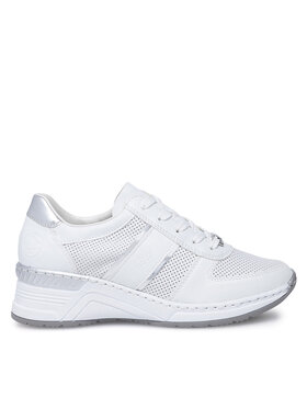 Rieker Rieker Sneakersy N4315-80 Biela