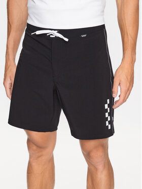 Vans Vans Шорти от плат The Daily Solid VN0007XR Черен Regular Fit
