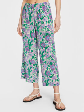 Weekend Max Mara Weekend Max Mara Stoffhose Karman 23513109 Violett Relaxed Fit