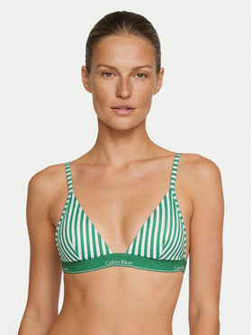 Calvin Klein Swimwear Calvin Klein Swimwear Bikini pezzo sopra LV00Q61208 Verde