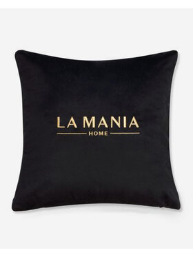 La Mania La Mania Poduszka dekoracyjna Black & Gold Czarny