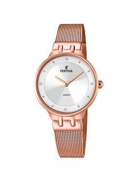 Festina Festina Zegarek F20599-1 Różowe złoto