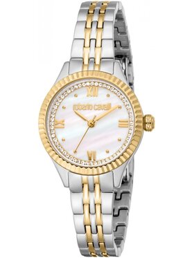Roberto Cavalli Roberto Cavalli Zegarek RC5L124M0085 Złoty