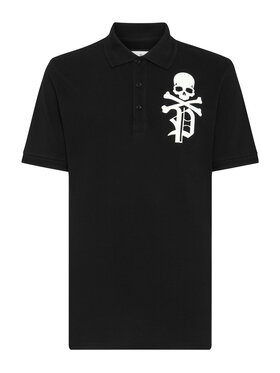 PHILIPP PLEIN PHILIPP PLEIN Polokošile 643 Černá Slim Fit