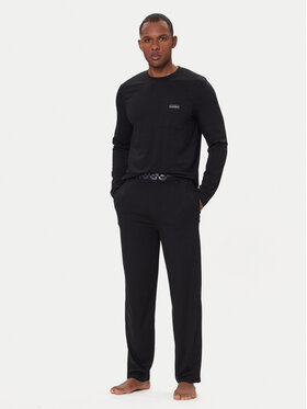 HUGO HUGO Pyjama Nocto 50550099 Schwarz Relaxed Fit