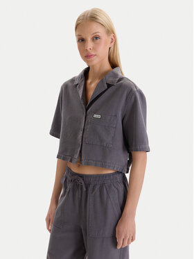 Hunter Hunter Koszula W126-HRLST-1011-42X Szary Regular Fit