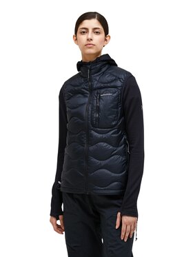 Peak Performance Peak Performance Bezrękawnik Helium Utility Down Czarny Relaxed Fit