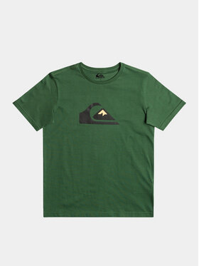 Quiksilver Quiksilver Tričko Complogo Tees EQBZT04369 Zelená Regular Fit