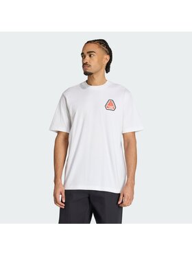 adidas adidas T-Shirt 165151 Biały Regular Fit