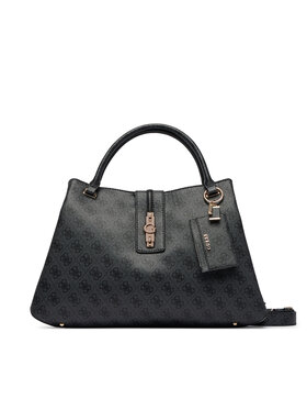 Guess Guess Geantă Yvonne Logo HWSG23 78220 Gri închis