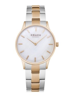 Obaku Obaku Zegarek V247LXVWSH Złoty