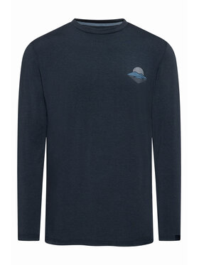 Viking Viking Longsleeve Escalante Granatowy Regular Fit