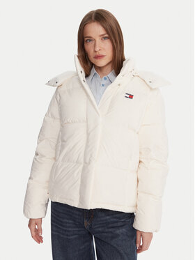 Tommy Jeans Tommy Jeans Vatovaná bunda Alaska DW0DW21623 Écru Relaxed Fit