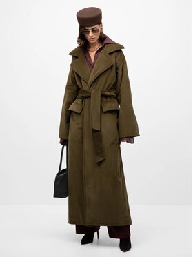 MANDRAGORA MANDRAGORA Cappotto di transizione Area Verde Standard Fit
