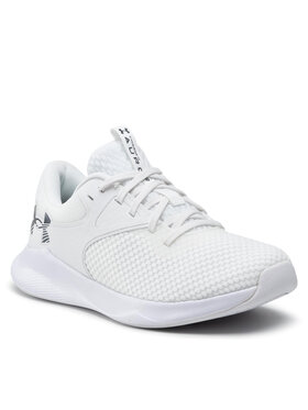 Under Armour Under Armour Buty na siłownię Ua W Charged Aurora 2 3025060-100 Biały