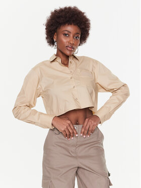 Remain Remain Cămașă Cotton Poplin RM2069 Bej Regular Fit
