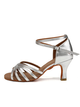 Burtan Dance Shoes Burtan Dance Shoes Sandały HAVANA Srebrny
