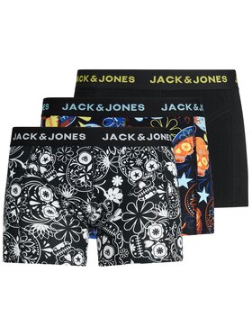 Jack&Jones Jack&Jones Komplet 3 par bokserek Sugar Skull 12185485 Kolorowy