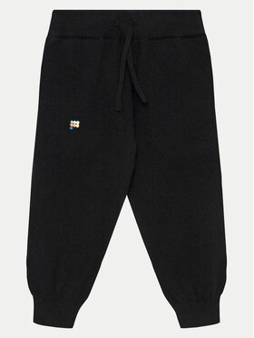 Pangaia Pangaia Spodnji del trenirke Recycled Cashmere Črna Relaxed Fit