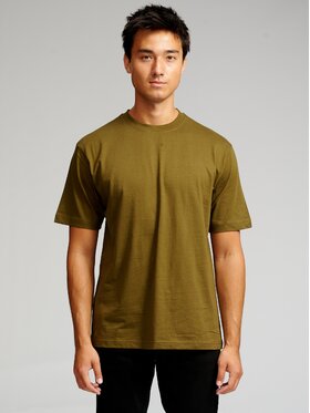 TeeShoppen TeeShoppen T-Shirt 'Oversized Collection' Khaki Oversize