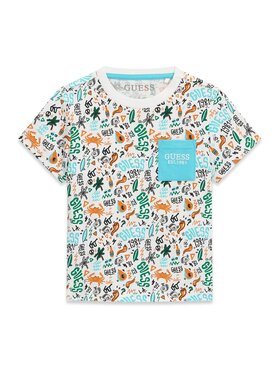 Guess Kids Guess Kids T-Shirt 181724 Żółty Classic Fit