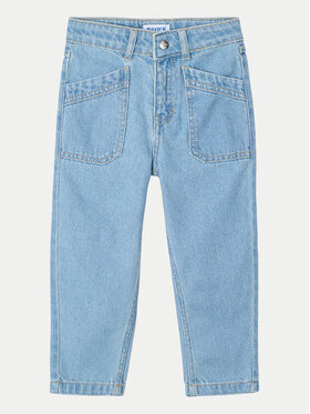 Mayoral Mayoral Jeans 3554 Blau Mom Fit