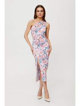 Makover Makover Letní šaty K194 Bílá Long Fit