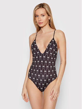 PINKO Pinko Badeanzug Bicciolano 20221 BLK01 1G17FV Y7YA Schwarz