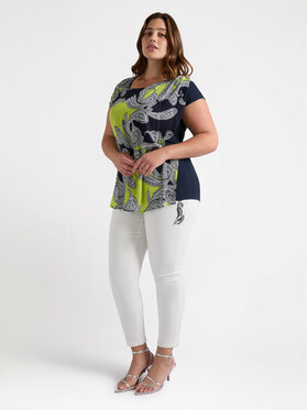 Fiorella Rubino Fiorella Rubino Blusa 2520L000647N0Z4 Verde Regular Fit