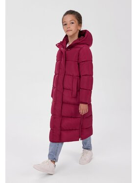 minoti minoti Kurtka zimowa 32COAT186 Bordowy Longline Fit
