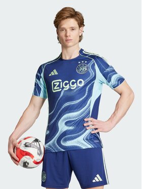adidas adidas Koszulka techniczna Ajax Amsterdam 25/26 Away Jersey Błękitny Slim Fit