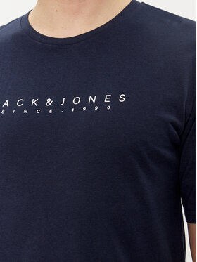 Jack&Jones Majica Setra 12247985 Mornarsko Modra Standard Fit