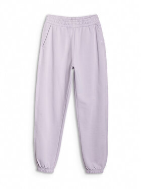 4F 4F Spodnie dresowe EASY WEAR Fioletowy jasny Regular Fit