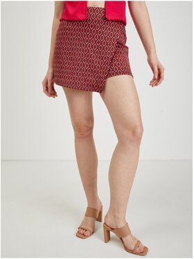 Orsay Orsay Szorty 321054224000__S Czerwony Regular Fit