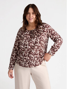 Fiorella Rubino Fiorella Rubino Bluzka 2815T002329N0Z2 Écru A-Line Fit