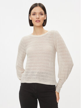 Vero Moda Vero Moda Bluzka 10296715 Écru Regular Fit