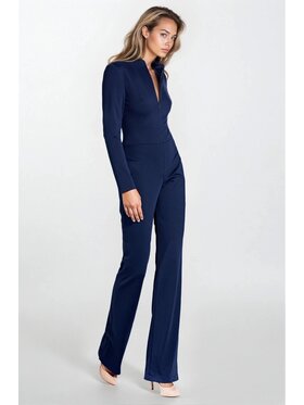 NIFE NIFE Kombinezon KM37 Granatowy Fitted Fit