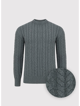 Pako Lorente Pako Lorente Sweter P25WF-2X-009 Szary Classic Fit