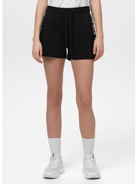 PITBULL PITBULL Szorty sportowe TAPE EXPLORY Czarny Regular Fit