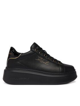 KARL LAGERFELD KARL LAGERFELD Sneakersy Anakapri KL63518A Černá