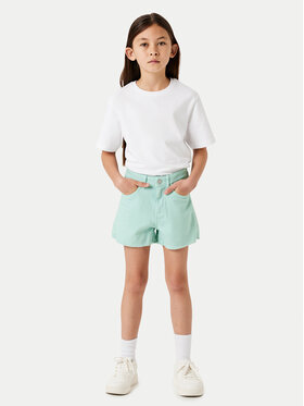 NAME IT NAME IT Džínsové šortky Rose 13239003 Modrá Mom Fit